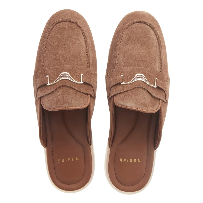 Nubikk Mules Joro Mule Lt Brown Suede(Image 6)