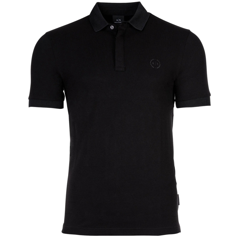 Armani Exchange Polohemd Armani Exchange A|X ARMANI EXCHANGE Herren Poloshi schwarz