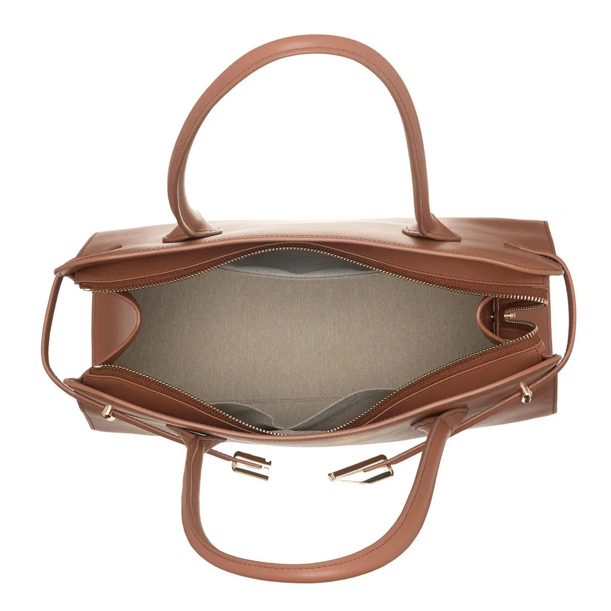 Furla Satchels Goccia L Dome in bruin