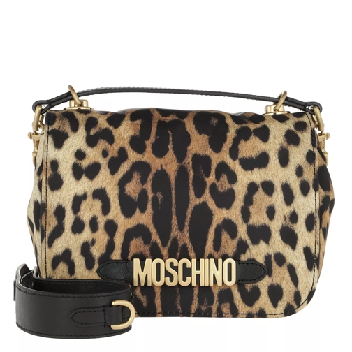 Moschino Leopard Crossbody Bag Fantasia Nero Crossbody Bag