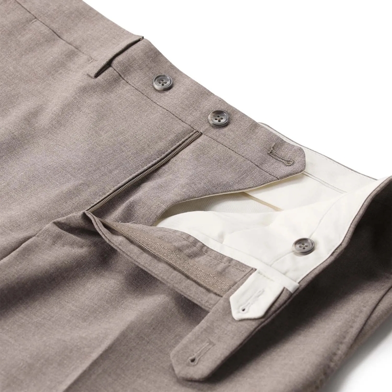 Tagliatore Combinaison de costume Zweiteiliger Anzug aus Wollmix braun(Image 6)
