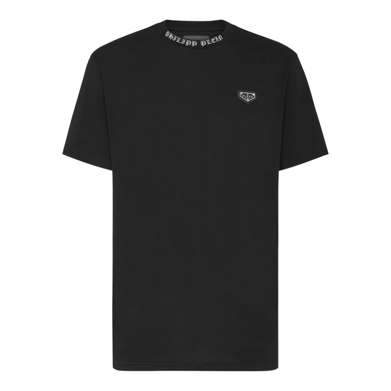 Philipp Plein T-Shirt T-Shirt Rundhalsausschnitt Ss Philipp Plein Tm schwarz