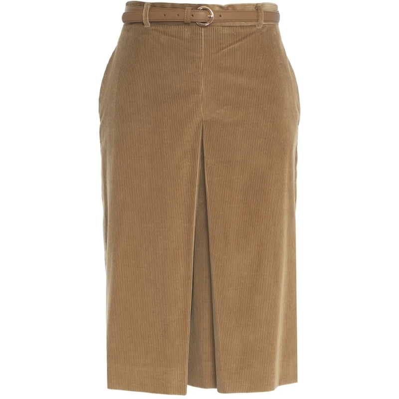 Max Mara Shorts Culotte 'Fragore' beige