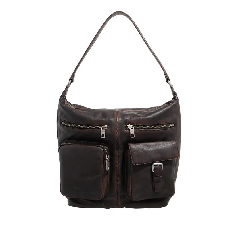 Liebeskind Berlin Shoulder Bag Andrea Lamb Snowcem Roasted Coconut