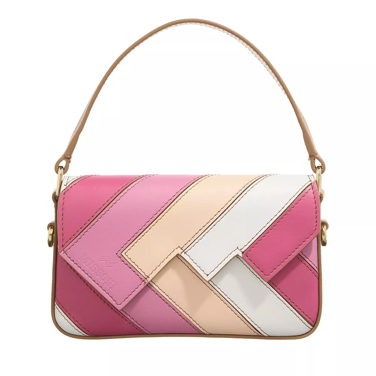 Missoni Pochettes - MI10002A Wave Shoulder Bag Small - Gr. unisize - in Braun - für Damen