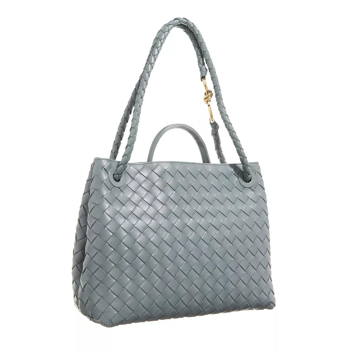 Bottega Veneta Totes Borsa Nappa Bag in grijs