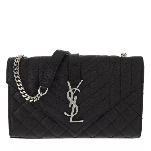 Saint Laurent YSL Monogramme Satchel Bag Black Crossbody Bag
