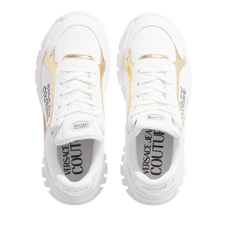 Versace Jeans Couture Fondo Hiker White Gold Low Top Sneaker