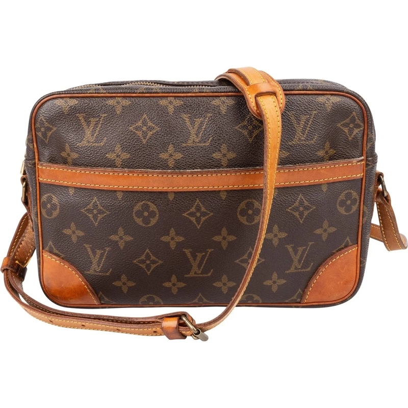 Louis Vuitton Tote Louis Vuitton Canvas Monogram Trocadero 27 Crossbo braun