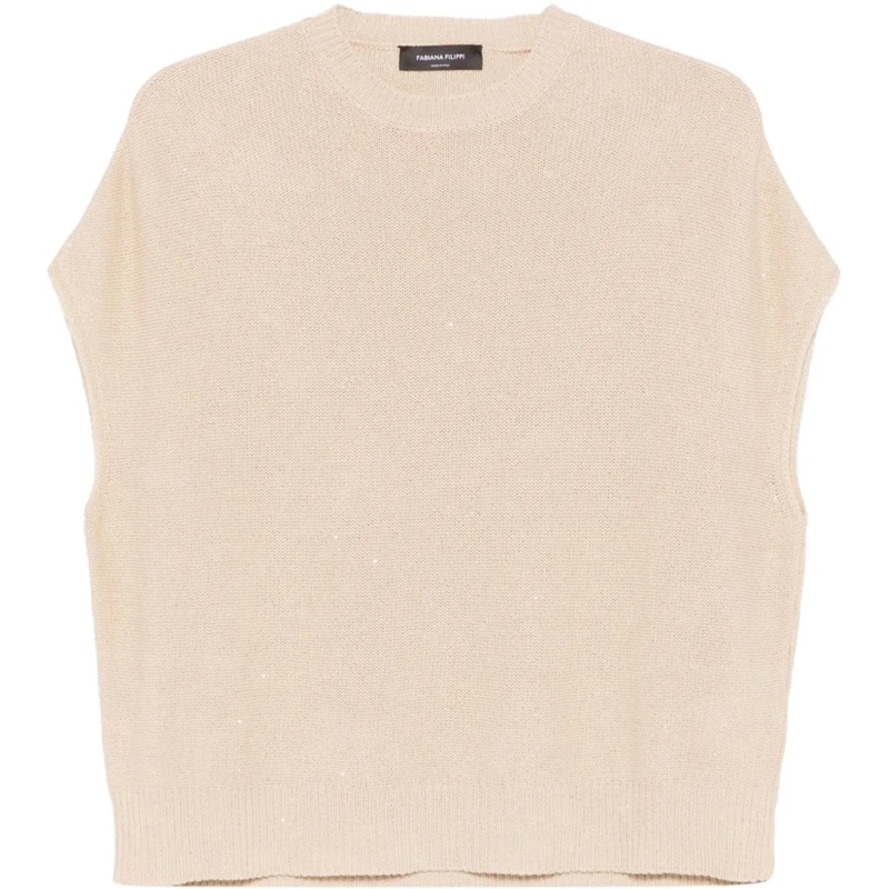 Fabiana Filippi  Sweaters Beige beige