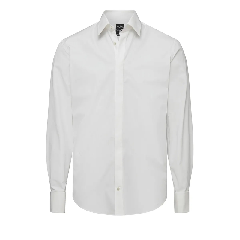 VAN LAACK Hemd Hemd Slim Fit Uni beige