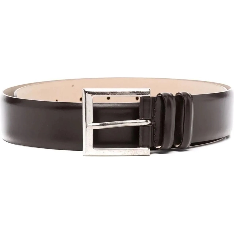 Orciani Ceinture en cuir cintura classica calf in pelle brown braun