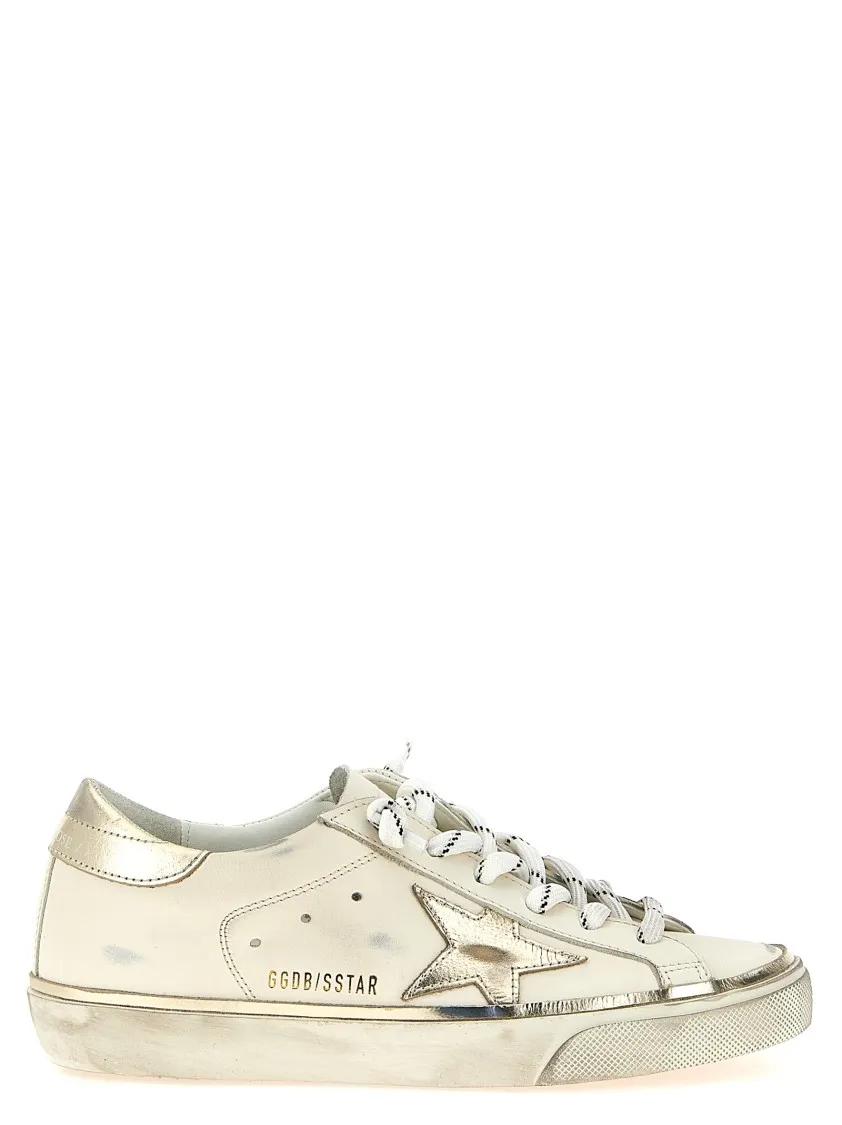 Golden Goose Low-Top Sneaker - Dames Super-Star Sneaker Wit - Gr. 39 (EU) - in Weiß - für Damen