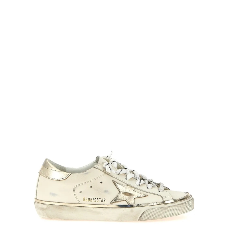 Golden Goose Low-Top-Sneaker Dames Super-Star Sneaker Wit weiß