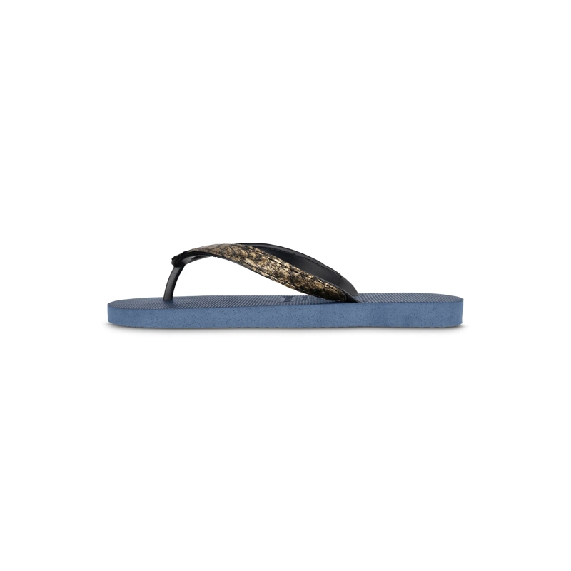 UZURII Flip Flops Zehentrenner Python Bronze marineblau(Image 3)