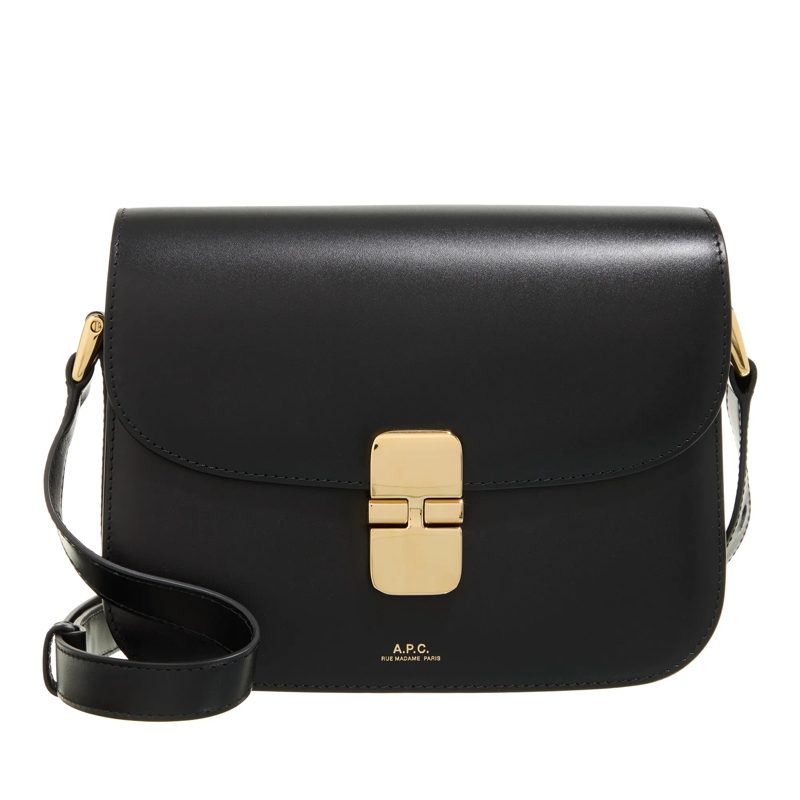 A.P.C. Schultertasche Sac Grace Small Lzz Black