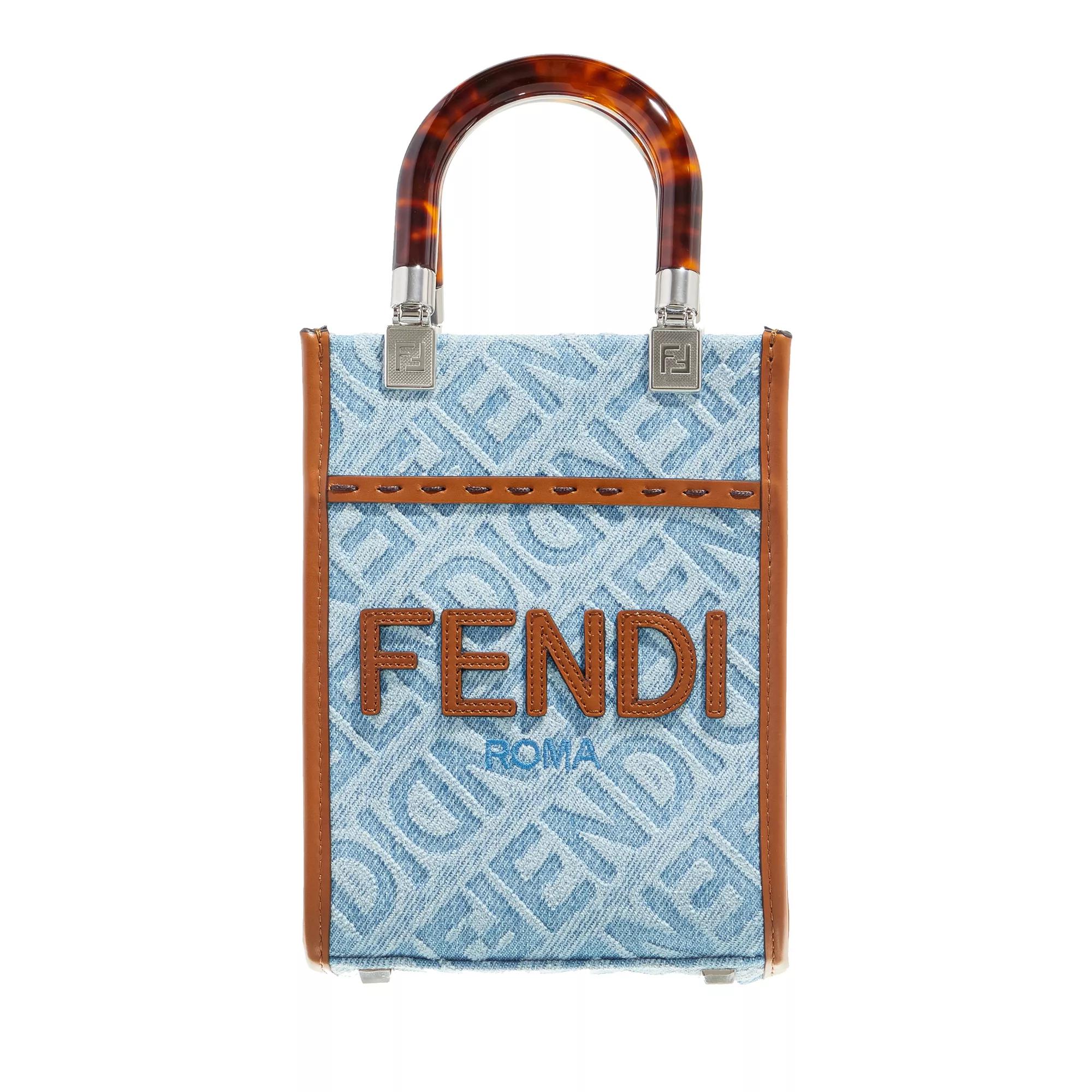 small Sunshine leather shoulder bag, FENDI