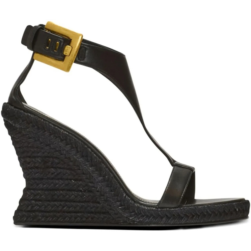 Balmain Sandalen Sandals Black schwarz