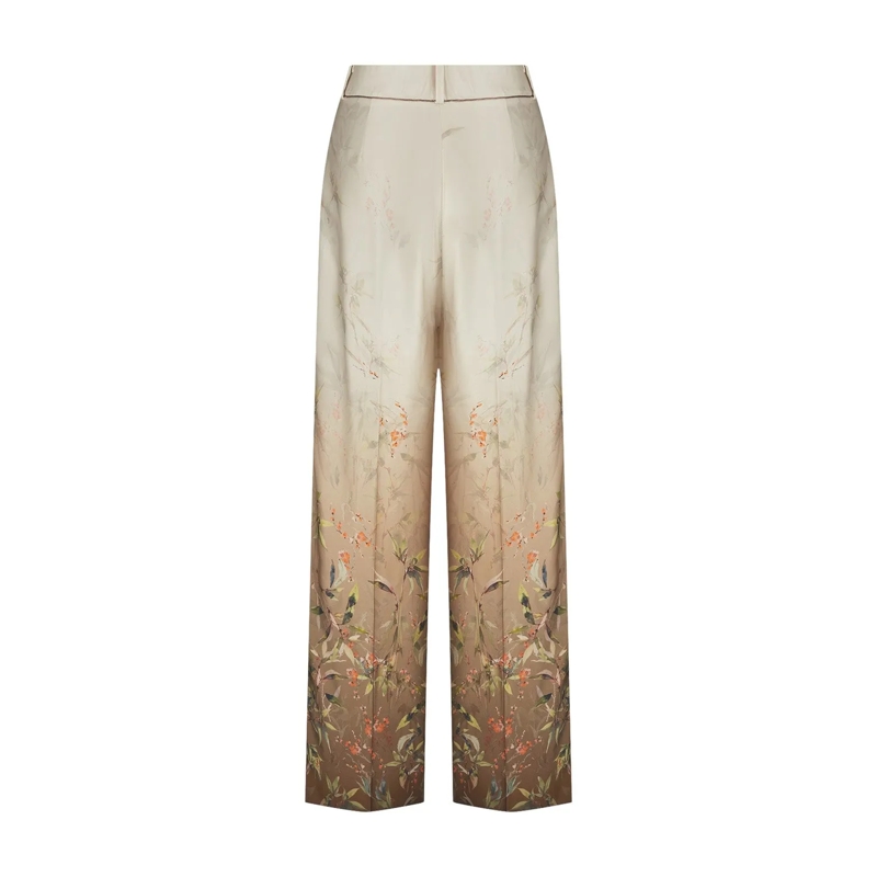 Riani Hose Weite Hose aus Viskose weiß(Image 2)