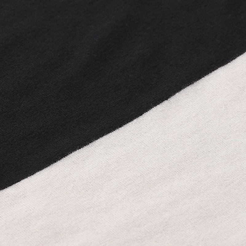 Max Mara T-Shirt Beige Crewneck Knit Top Black(Image 12)