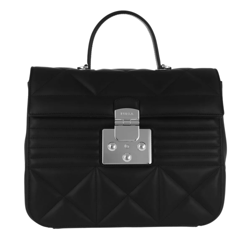 Furla Fortuna M Top Handle Bag Onyx Cartable