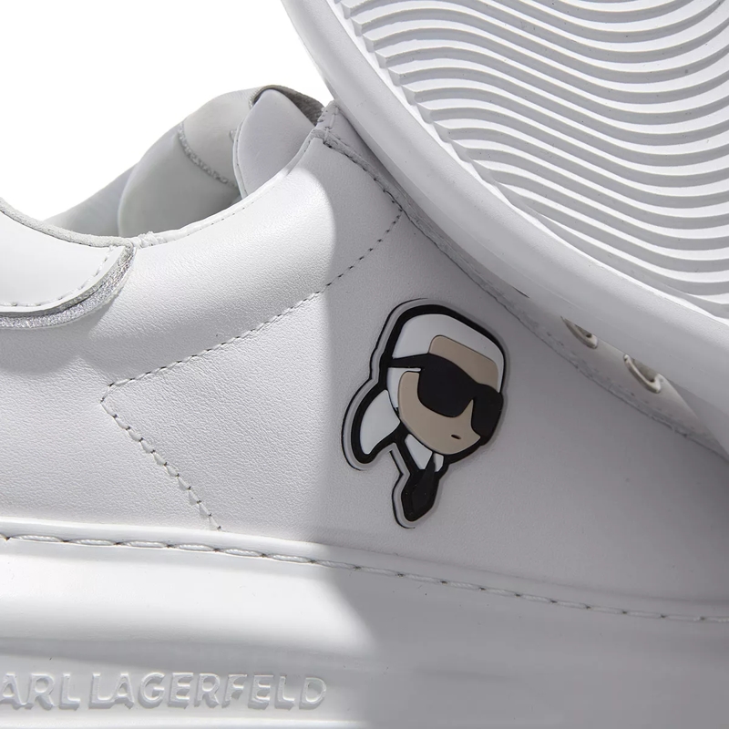 Karl Lagerfeld Low-Top-Sneaker Kapri Karl Nft Lo Lace White Lthr / Mono