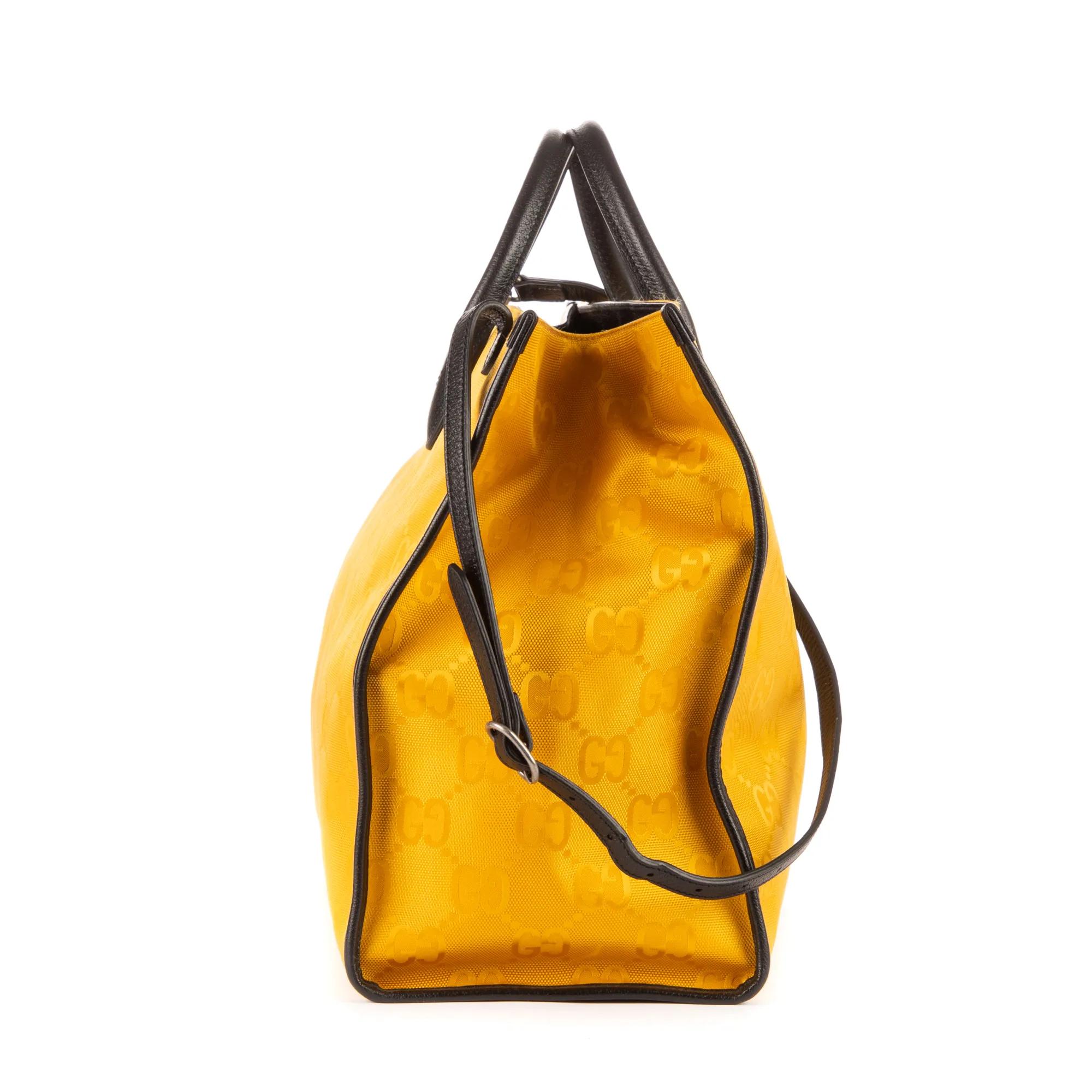 Thumbnail - Gucci Crossbody Bags - The Grid Tote - Gr. unisize - in Gelb - für Damen