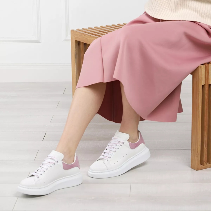 Alexander mcqueen store white oversized sneakers