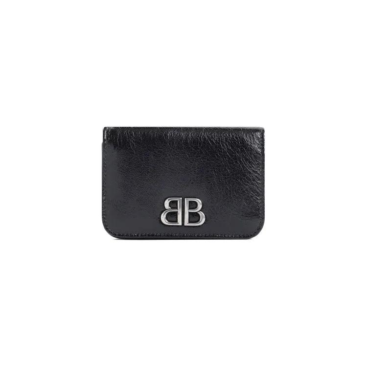 Balenciaga Portemonnaie - Monaco Fla Ca Hol Credit Card Case - Gr. unisize - in Schwarz - für Damen