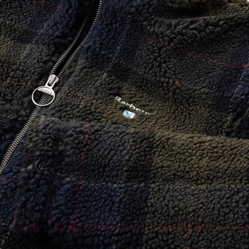 Barbour veste Fleecejacke Sherpa grau(Image 3)