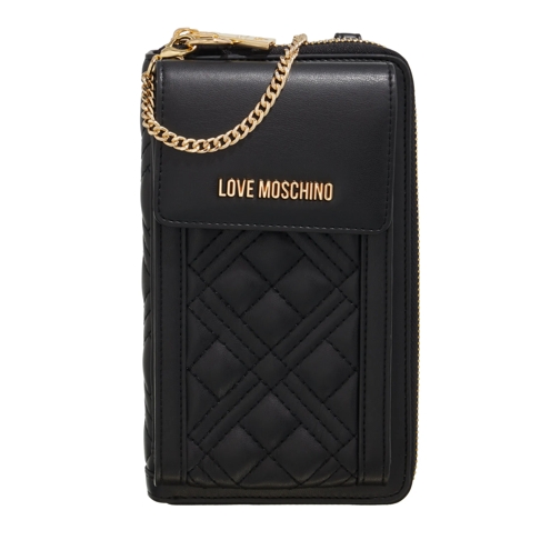 Love Moschino Wallet On A Chain Portafogli Nero