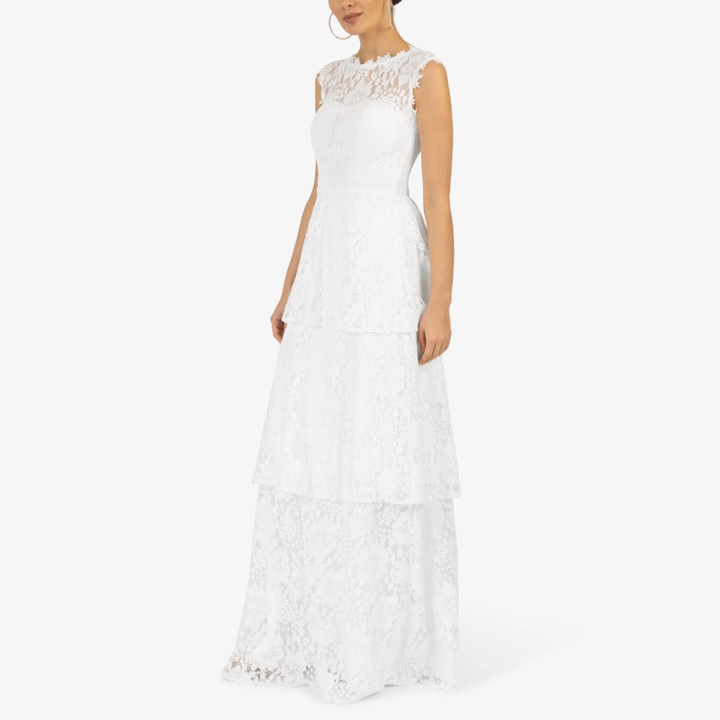 Kraimod Maxikleid Kleid weiss(Image 3)