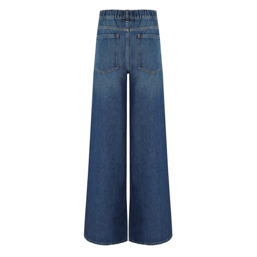 WEEKEND Max Mara MAX MARA WEEKEND ABITATA BLAUE WIDE LEG HOSE blau 