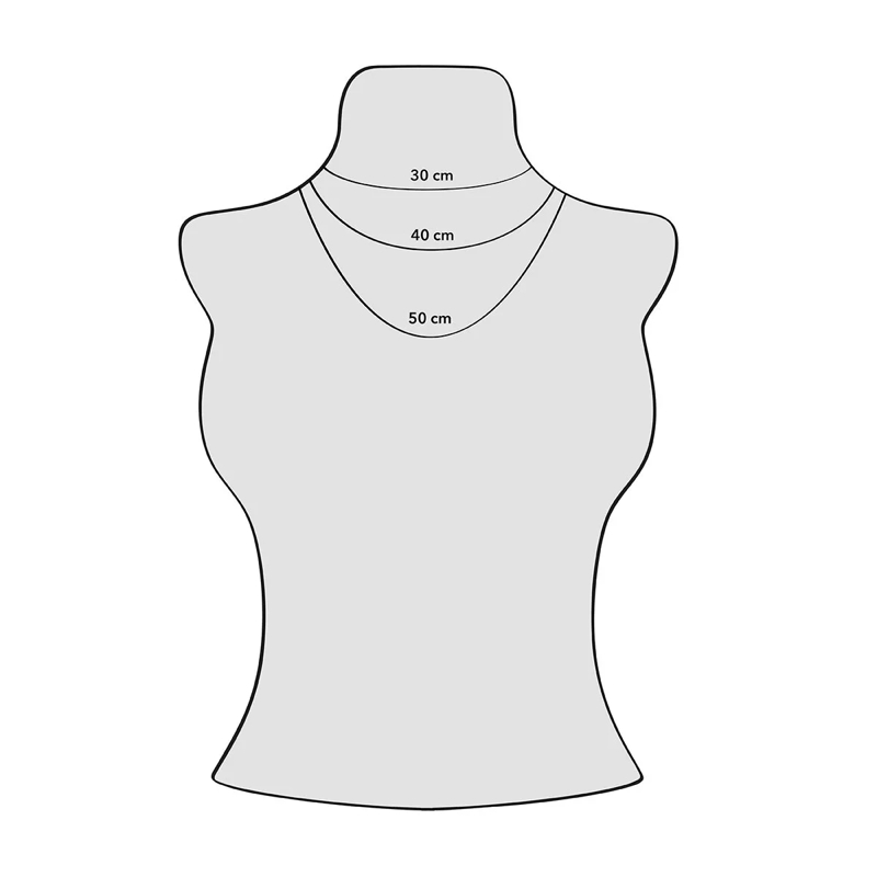 Isabel Bernard Mittellange Halskette I Whitegold Saint Germain Chloã© 14 Karat Collier White Gold (Image 14)
