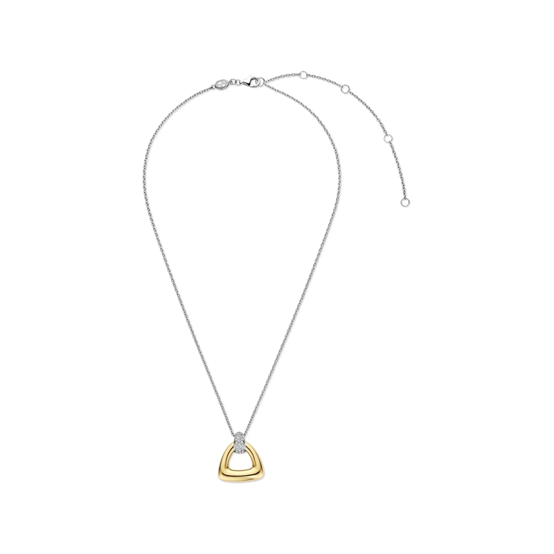 Ti Sento Mittellange Halskette 925er Sterlingsilber Halskette gold(Image 4)