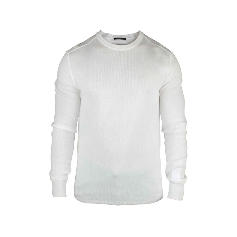 CP Company Trui Metropolis Collection White Cotton Sweater White