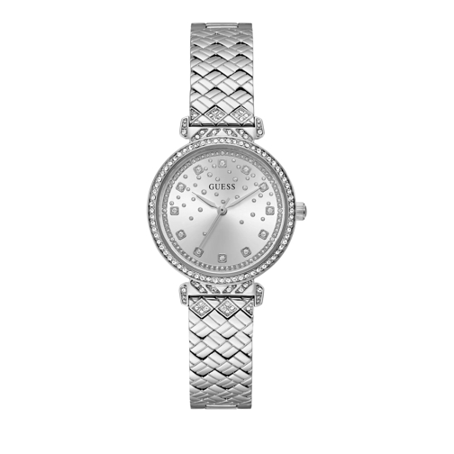 Guess Quartz Watch Enchantment Silver Tone