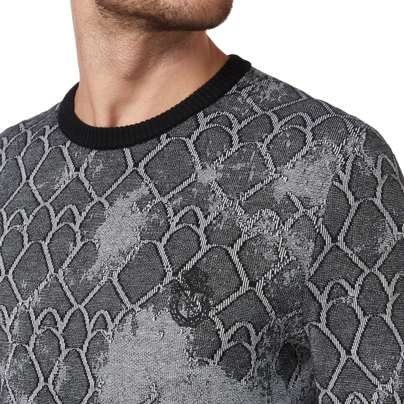 BILLIONAIRE  Rundhalspullover schwarz(Image 4)