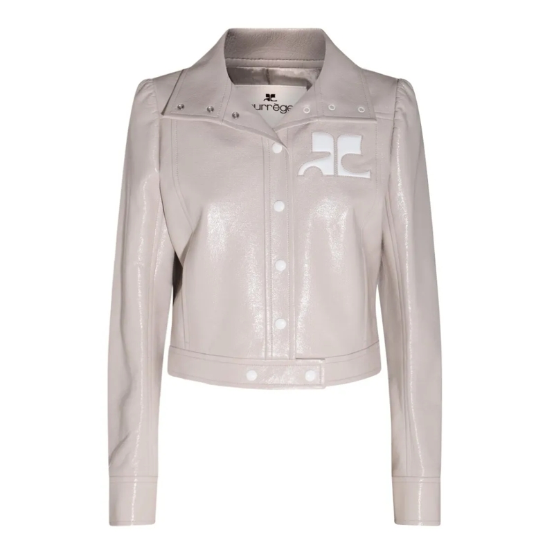 Courrèges Overgangsjas Grey Casual Jacket Grey