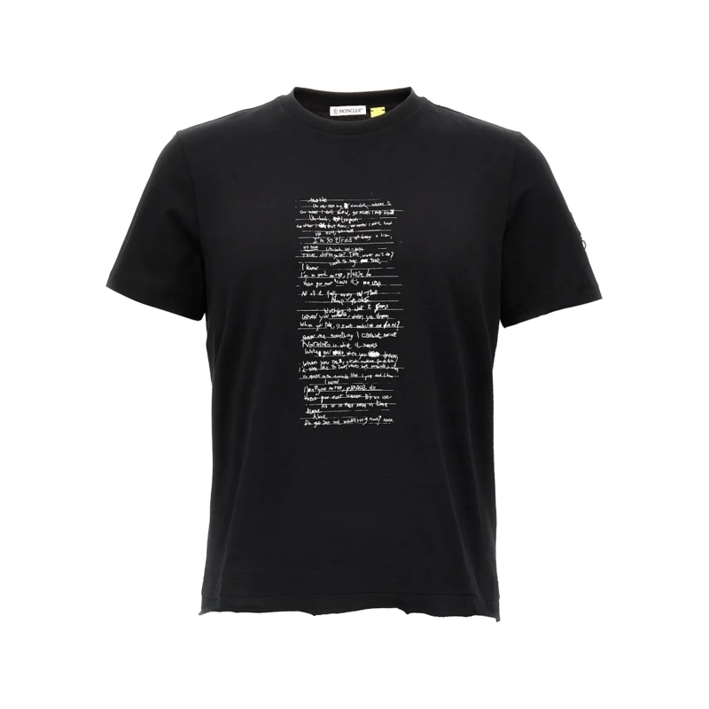 Moncler T-Shirt Alone' T-Shirt Black