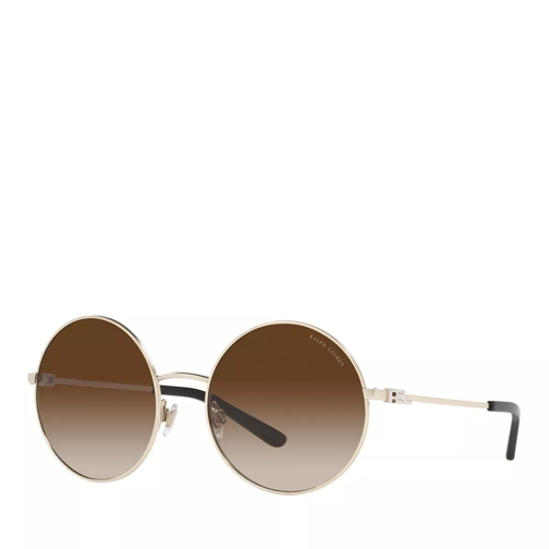 Ralph Lauren 0RL7072 Sunglasses Shiny Sanded Pale Gold Solglasögon