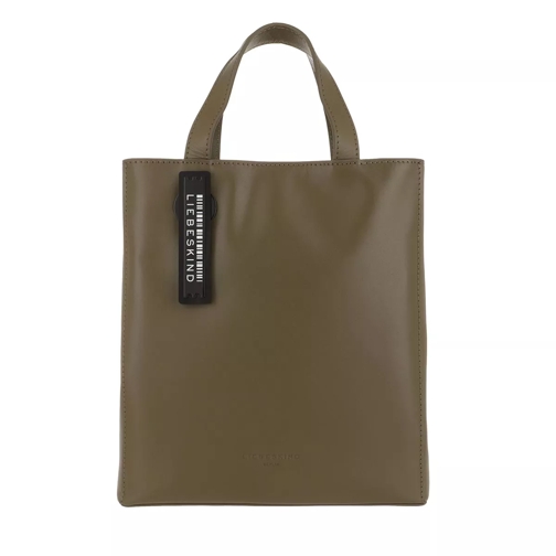 Liebeskind Berlin Paper Bag Small Tote Umber Green Tote