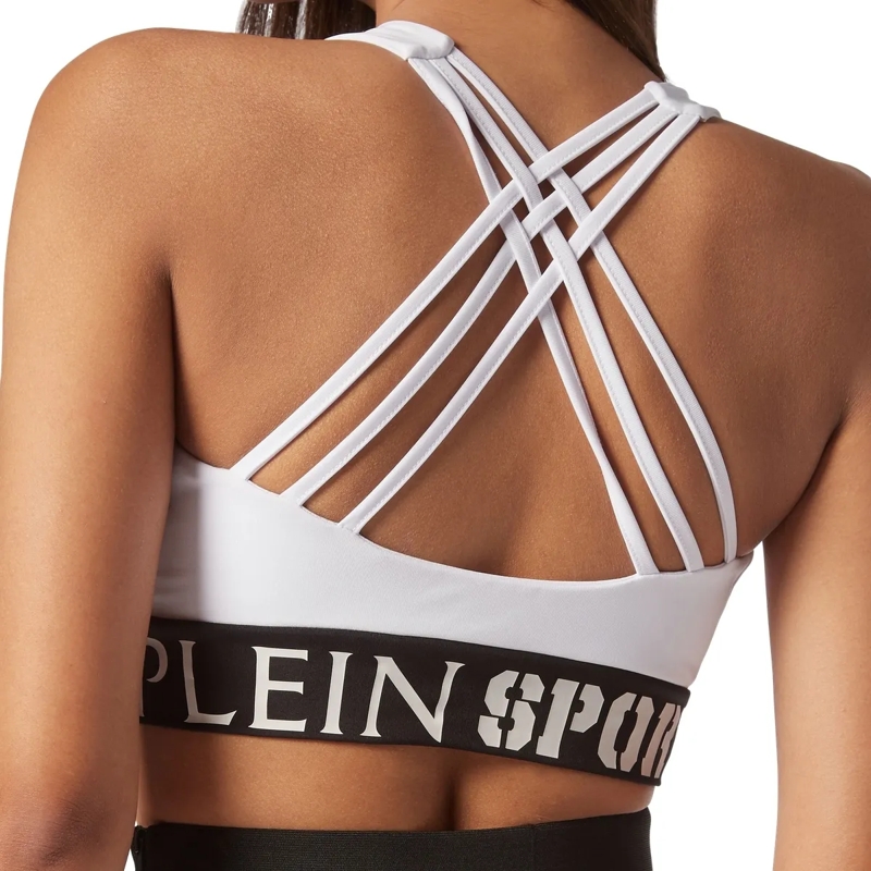 Plein Sport Top Sport Bh weiss(Image 5)