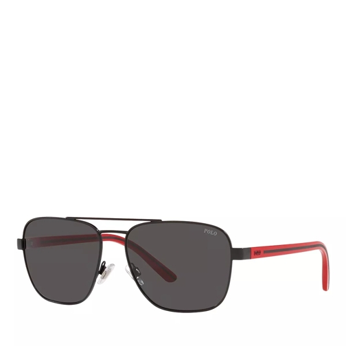 Polo Ralph Lauren 0PH3138 Sunglasses Semishiny Black Sonnenbrille