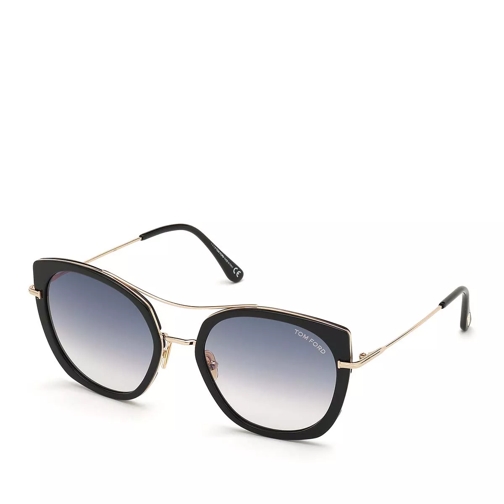 Tom Ford Women Metal Sunglasses FT0760 Black/Grey Sunglasses