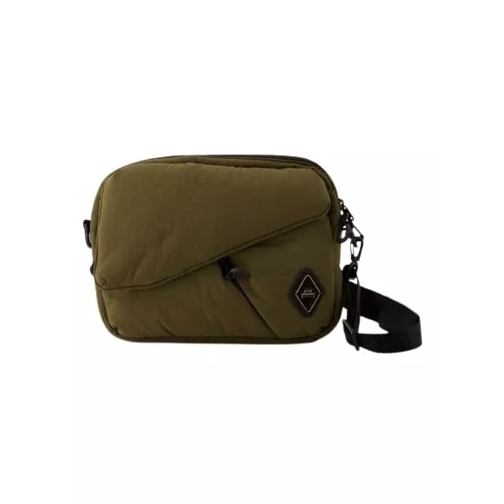 A-Cold-Wall* Diamond Padded Crossbody - Nylon - Khaki Green Crossbody Bag