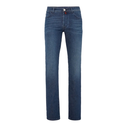 BILLIONAIRE Jeans mit geradem Bein Jeans Regular Fit blau