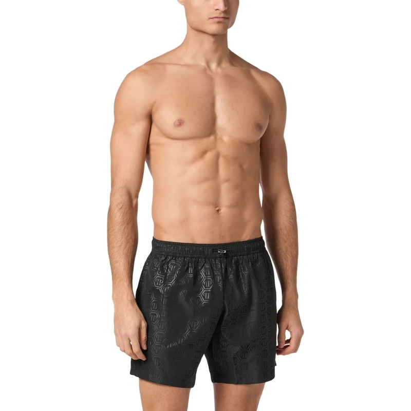 Philipp Plein Shorts Badehose schwarz(Image 3)