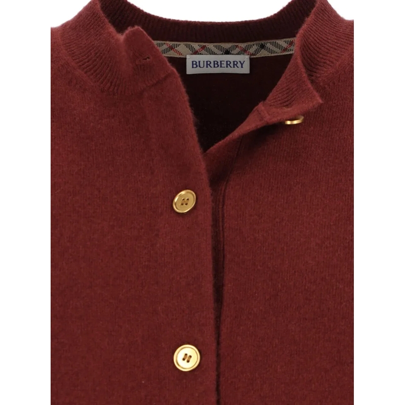 Burberry Strickjacke "Ekd" Cashmere Cardigan – Red Red (Image 4)