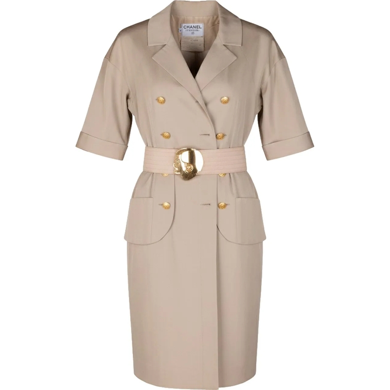 Chanel Midikleid Chanel Chic Summer Coco Dress (DE32 / FR34) mehrfarbig